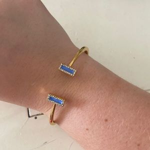Kate Spade blue cuff